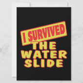 I SURVIVED THE WATER SLIDE (Front)