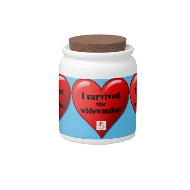 I Survived the Widowmaker Candy Jar (Front)