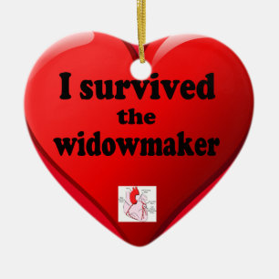 I Survived the Widowmaker Ceramic Ornament