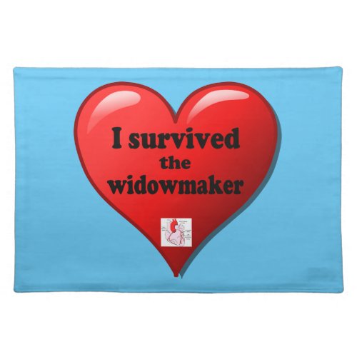 I Survived the Widowmaker Cloth Placemat