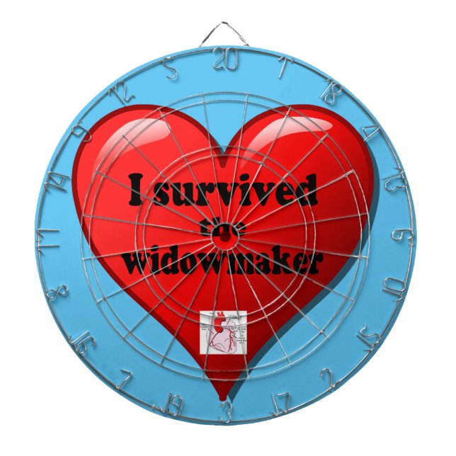 I Survived the Widowmaker Dartboard With Darts (Front)