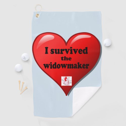 I Survived the Widowmaker Golf Towel