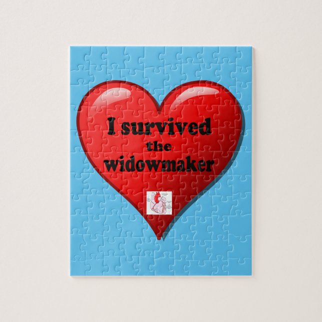 I Survived the Widowmaker Jigsaw Puzzle (Vertical)