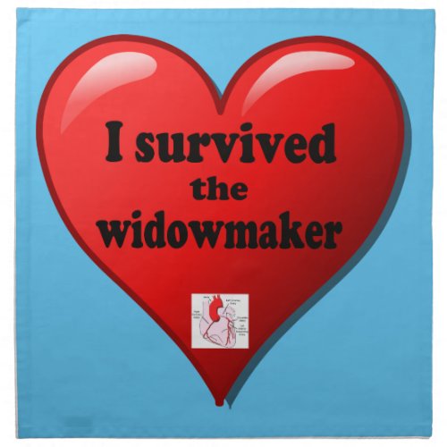 I Survived the Widowmaker Napkin