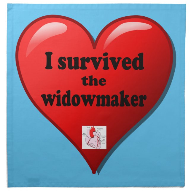 I Survived the Widowmaker Napkin (Front)