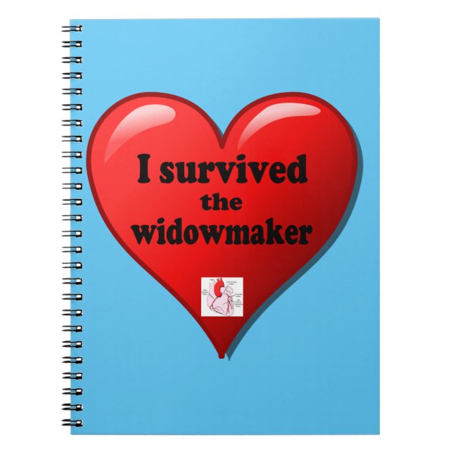 I Survived the Widowmaker Notebook (Front)