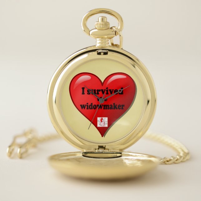 I Survived the Widowmaker Pocket Watch (Inside)