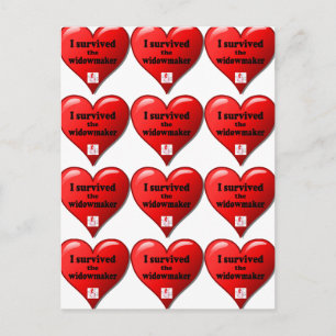 I Survived the Widowmaker Postcard