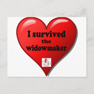 I Survived the Widowmaker Postcard