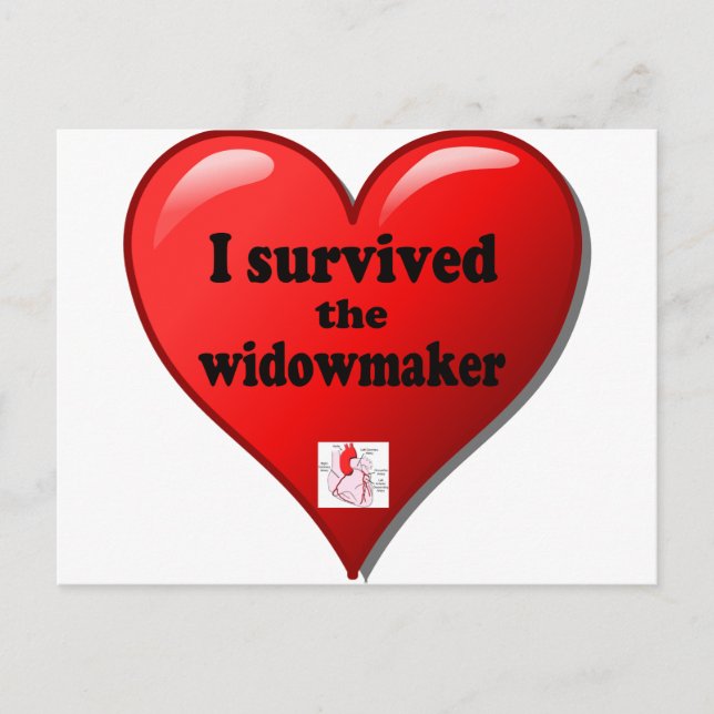 I Survived the Widowmaker Postcard (Front)