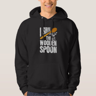 I Survived The Wooden Spoon Funny Adult Humor Mens Hoodie