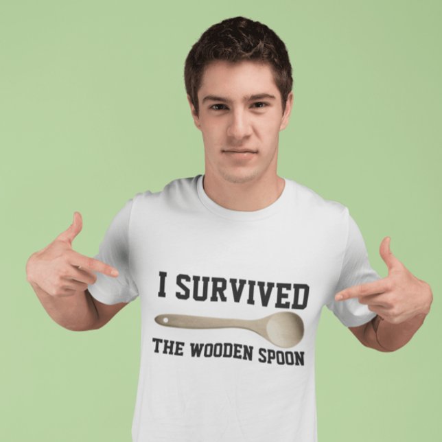 I SURVIVED THE WOODEN SPOON, Funny T-shirts (Creator Uploaded)