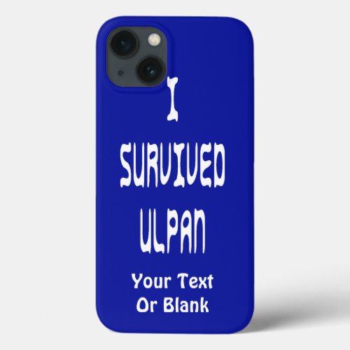 I Survived Ulpan iPhone 13 Case