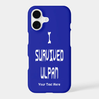 I Survived Ulpan iPhone 17 Case