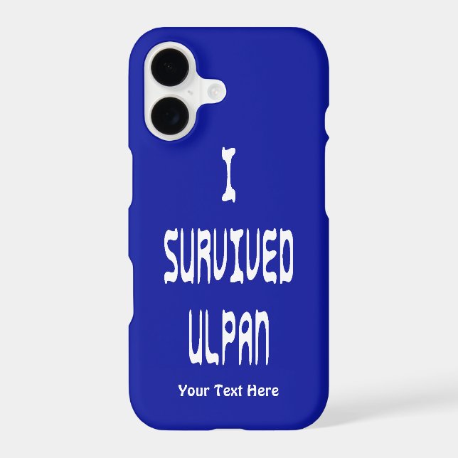 I Survived Ulpan Case-Mate iPhone Case (Back)