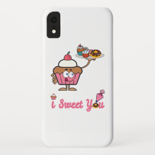 I Sweet You with a Cupcake iPhone XR Case
