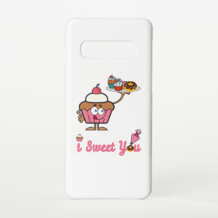 I Sweet You with a Cupcake Samsung Galaxy S10 Case