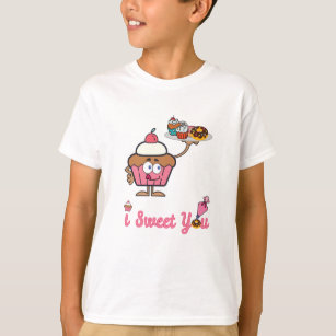 I Sweet You with a Cupcake T-Shirt