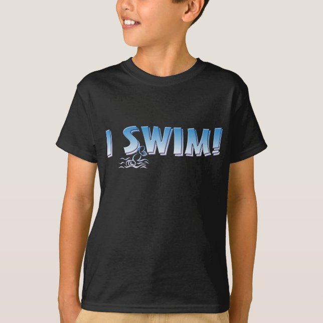 I Swim T-Shirt (Front)