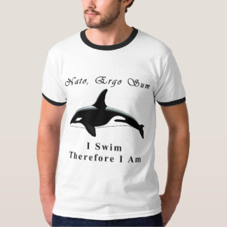 I Swim, Therefore I Am T-Shirt