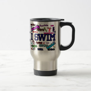 I SWIM TRAVEL MUG