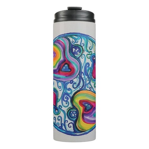 I swim well and with all the love of the world thermal tumbler