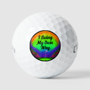 I Swing My Own Way  Golf Balls