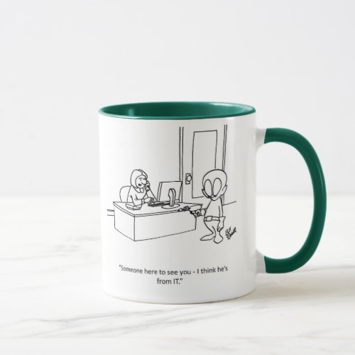 IT Humor Business Mug