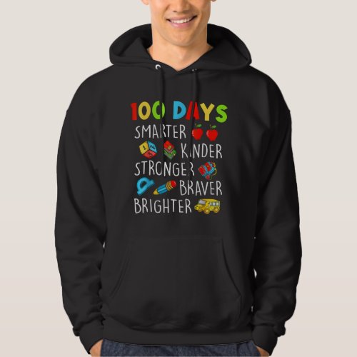 I tackled 100 days school 100th day football stude hoodie