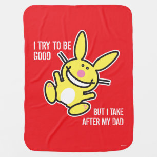 I Take After My Dad Baby Blanket