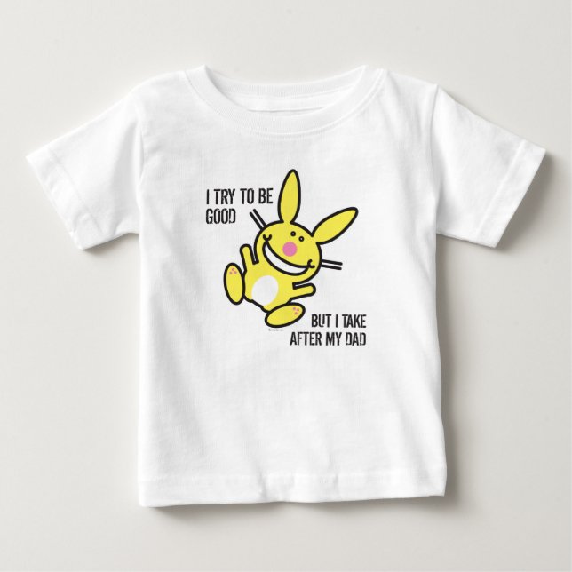 I Take After My Dad Baby T-Shirt (Front)