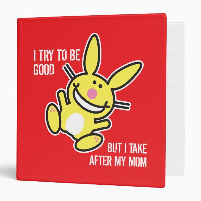 I Take After My Mom 3 Ring Binder (Front/Inside)