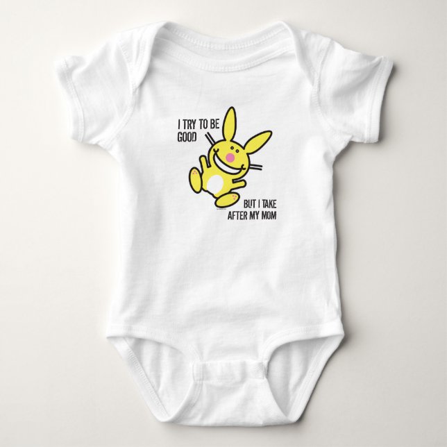 I Take After My Mom Baby T-Shirt (Front)