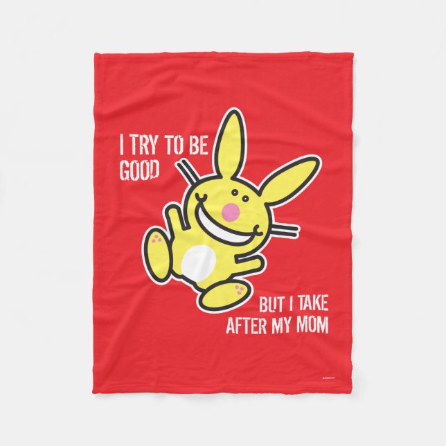 I Take After My Mom Fleece Blanket (Front)