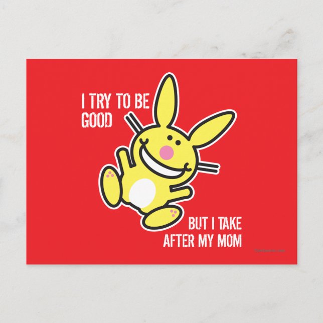 I Take After My Mom Postcard (Front)