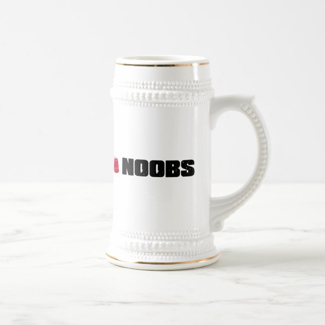 i (teabag) noobs beer stein (Right)