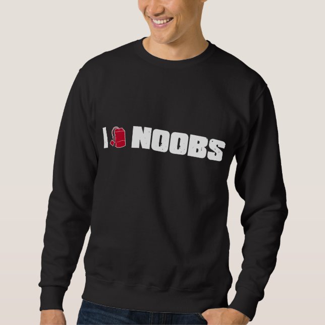 I (teabag) noobs sweatshirt (Front)