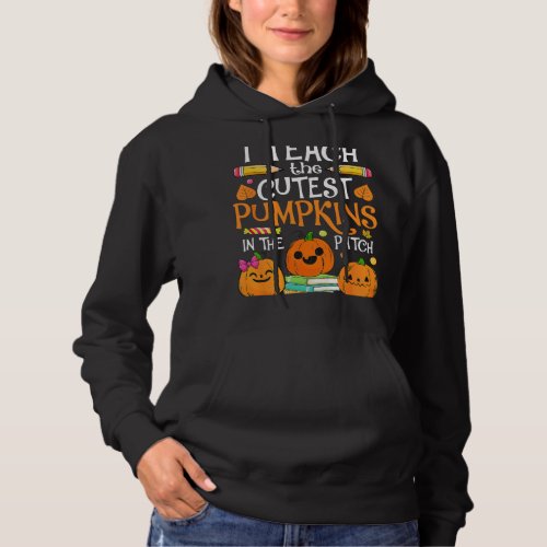 i teach 2cutest pumpkins in 2patch teacher hallowe hoodie