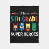 I Teach 5th Grade Superheroes Ck To School Teacher