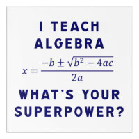 i teach algebra