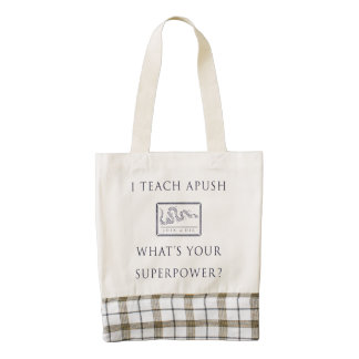I Teach AP US History (APUSH) Zazzle HEART Tote Bag