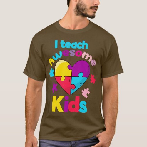 I teach Awesome Kids 1 T_Shirt