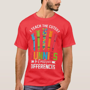 I Teach Cutest Bunnies To Embrace Differences East T-Shirt