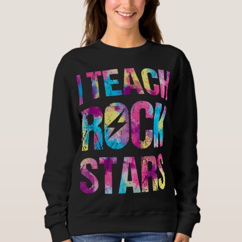 I Teach Rockstars Shirt Funny Music Teacher Back t