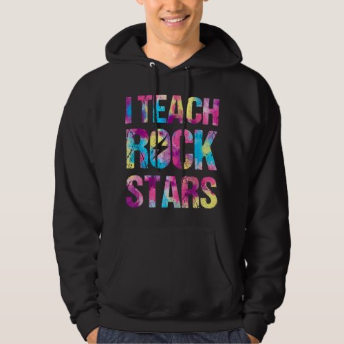 I Teach Rockstars Shirt Funny Music Teacher Back t