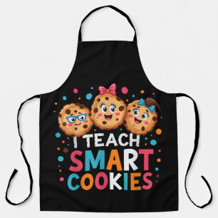 I Teach Smart Cookies Back to School Teacher Apron
