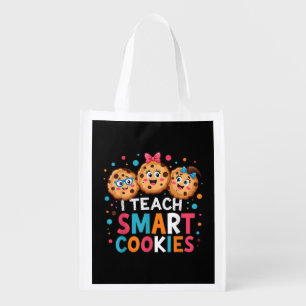 I Teach Smart Cookies Back to School Teacher Grocery Bag