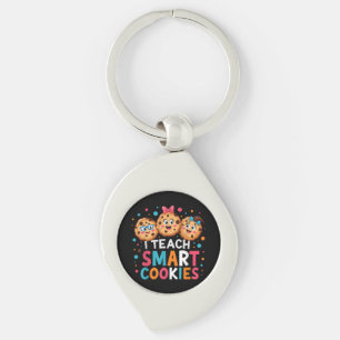 I Teach Smart Cookies Back to School Teacher Keychain