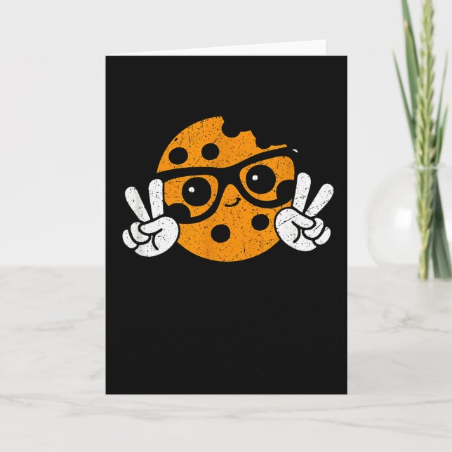 I Teach Smart Cookies Christmas Teacher Teaching X Card (Front)