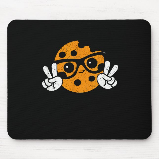 I Teach Smart Cookies Christmas Teacher Teaching X Mouse Pad (Front)